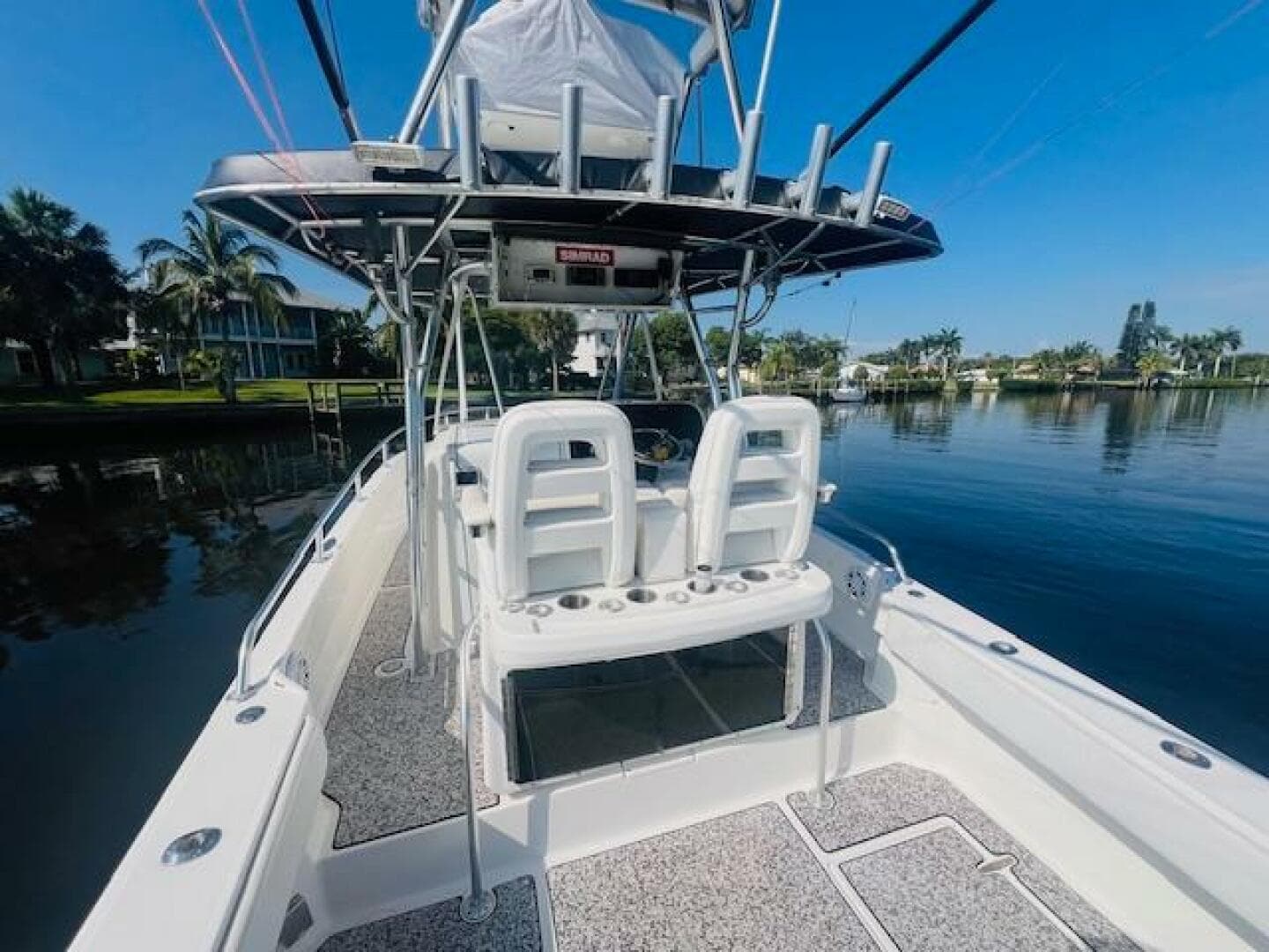 1999 Venture 34 Walkaround With Tower — photo 33