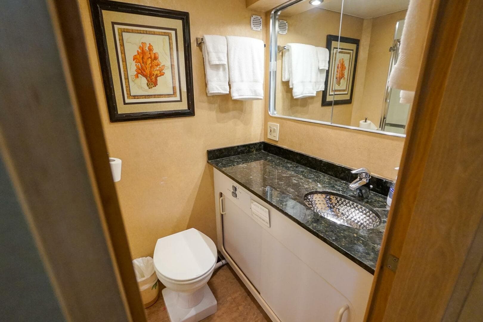 1989 Hatteras 80 Cockpit — photo 25