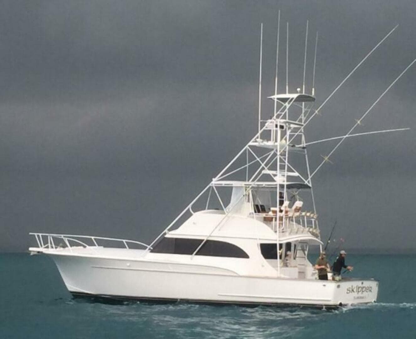 1990 Sunny Briggs Flybridge Sportfish — photo 2