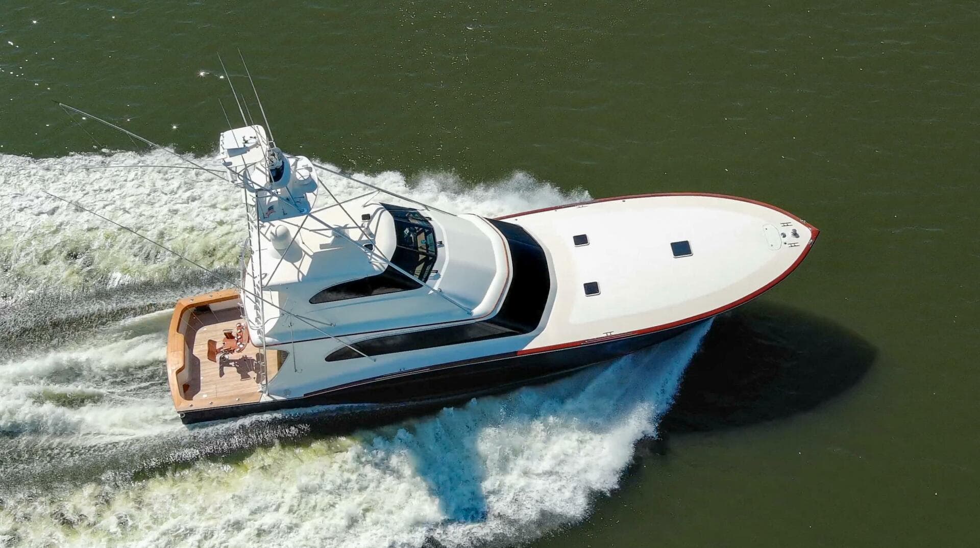 2005 Whiticar 76 Enclosed Bridge — photo 76