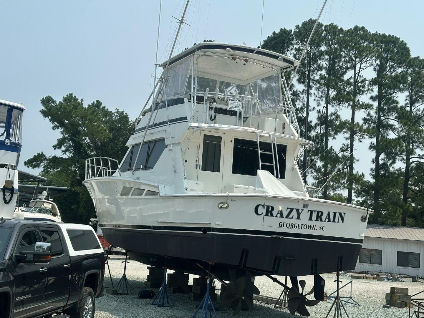 1996 Hatteras 50 Convertilble — photo 5