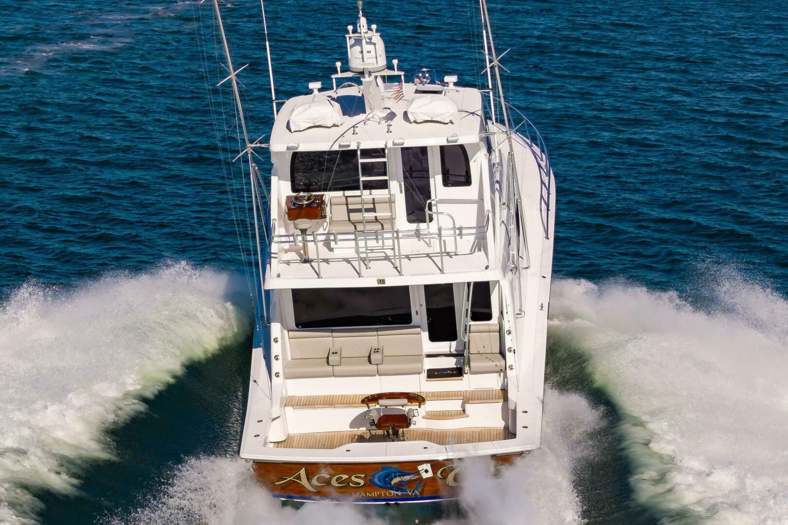 2008 Hatteras 64 Enclosed Bridge — photo 84