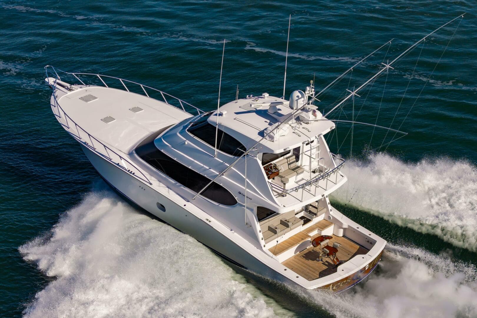 2008 Hatteras 64 Enclosed Bridge — photo 80