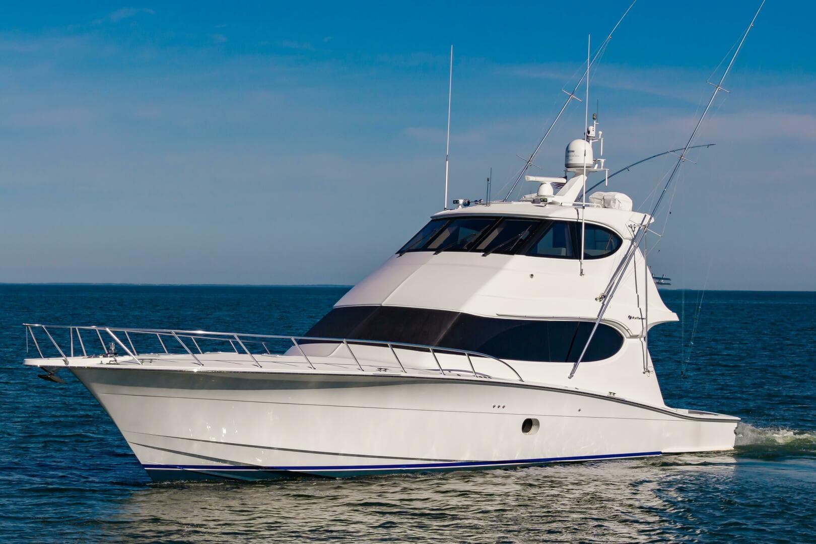 2008 Hatteras 64 Enclosed Bridge — photo 78
