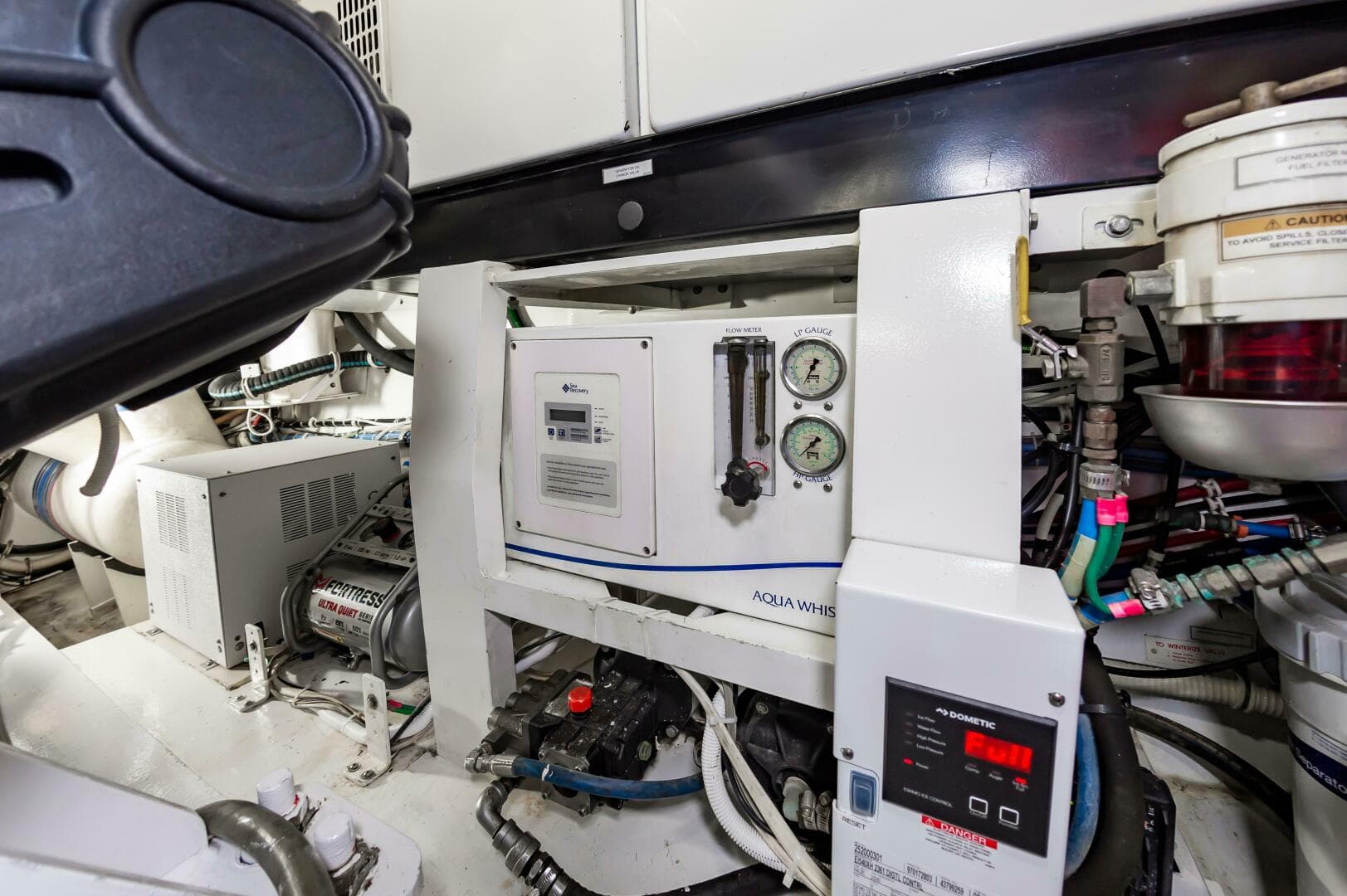 2008 Hatteras 64 Enclosed Bridge — photo 76