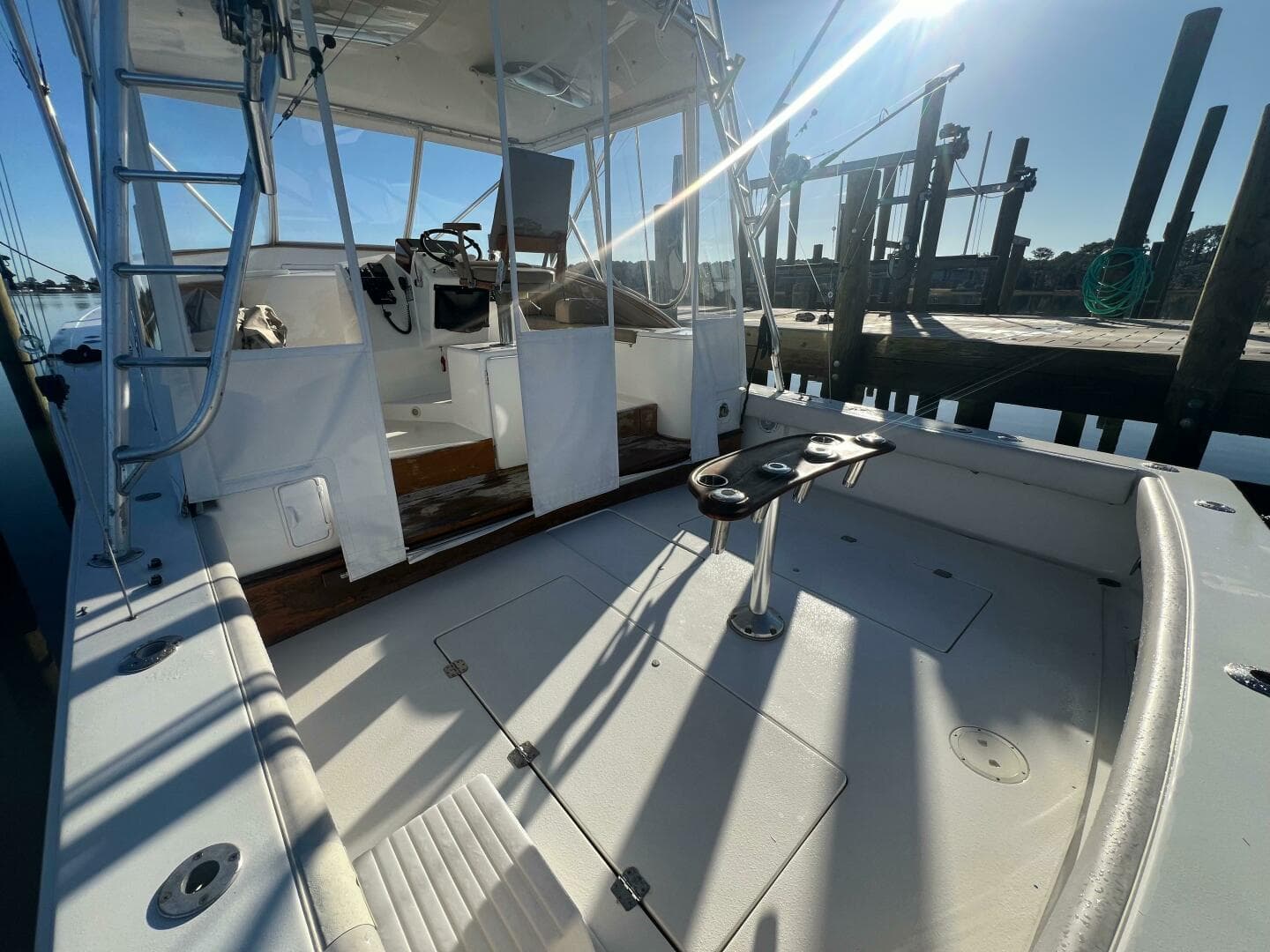 1998 Jersey Cape 36 Express — photo 20