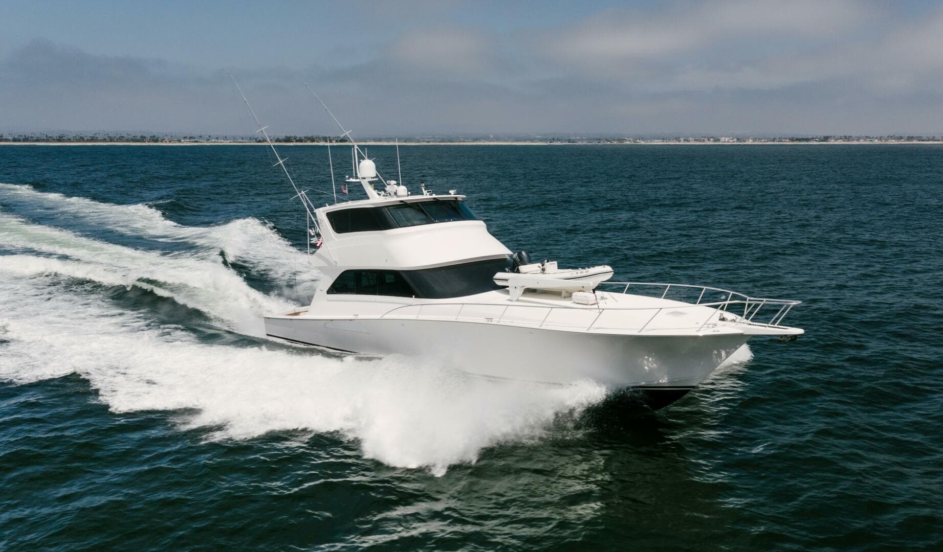 2006 Viking 74 Enclosed Bridge — photo 1