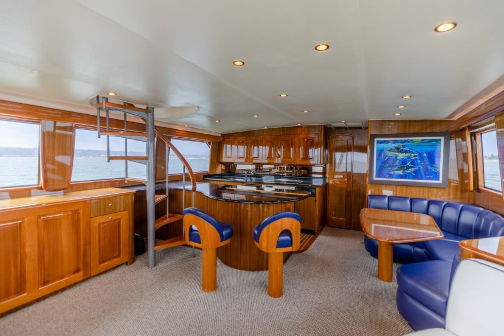 2006 Viking 74 Enclosed Bridge — photo 43