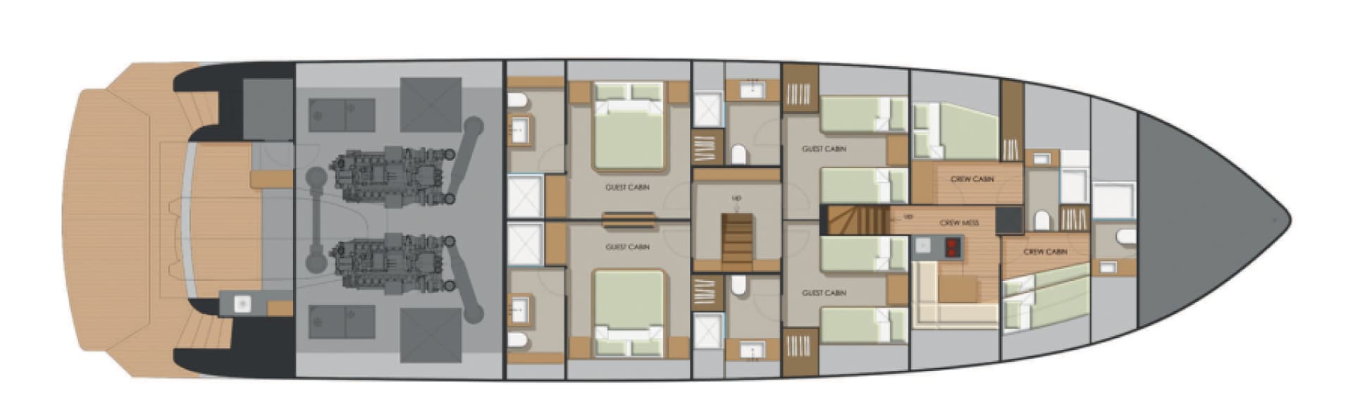 2026 Johnson Flybridge W/on-Deck Master — photo 12