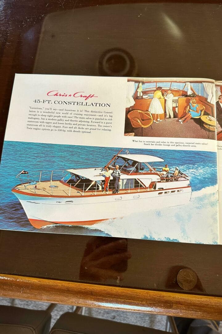 1960 Chris-Craft 45 Constellation — photo 41
