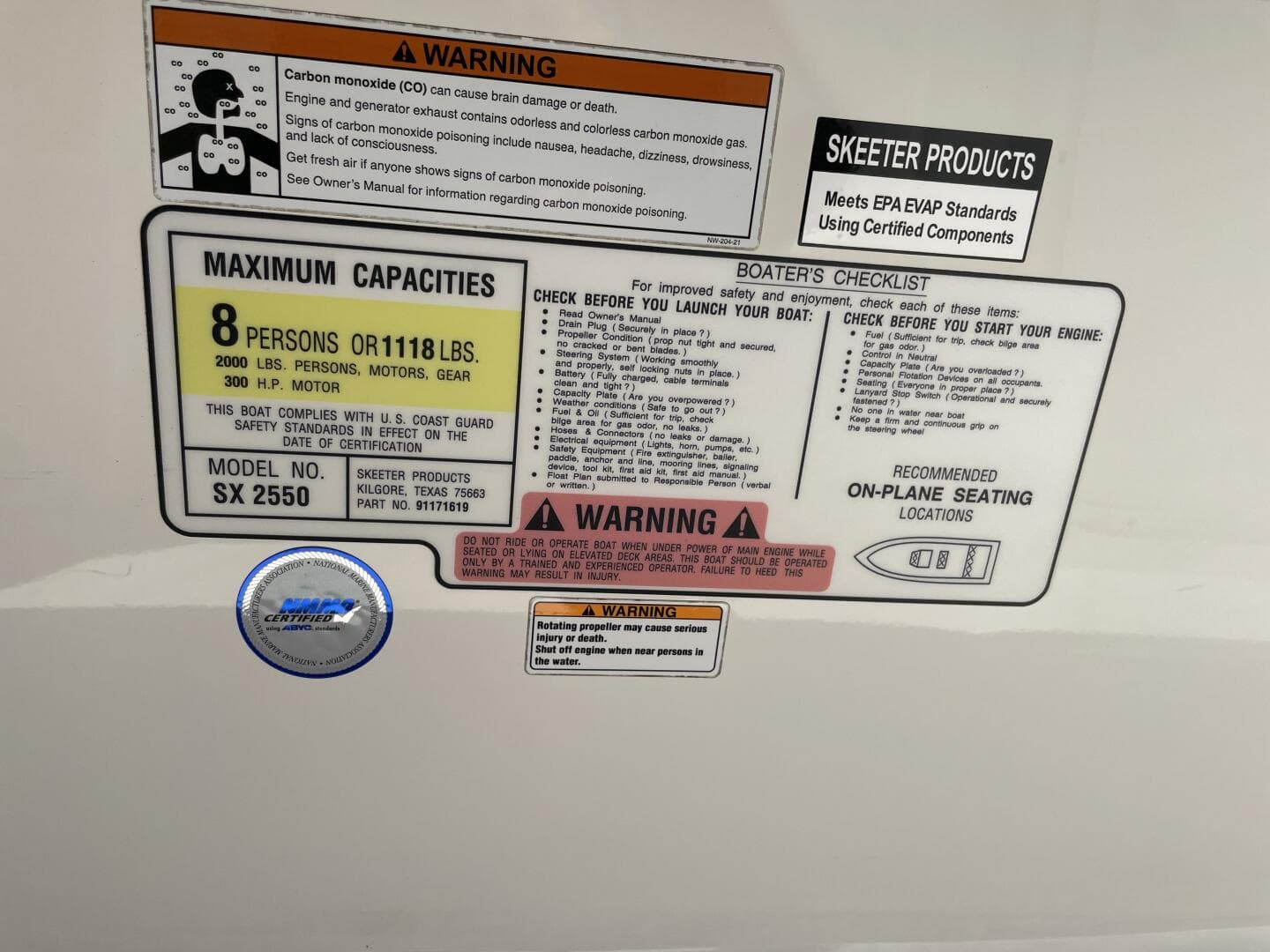 2022 Skeeter SX 2550 — photo 59