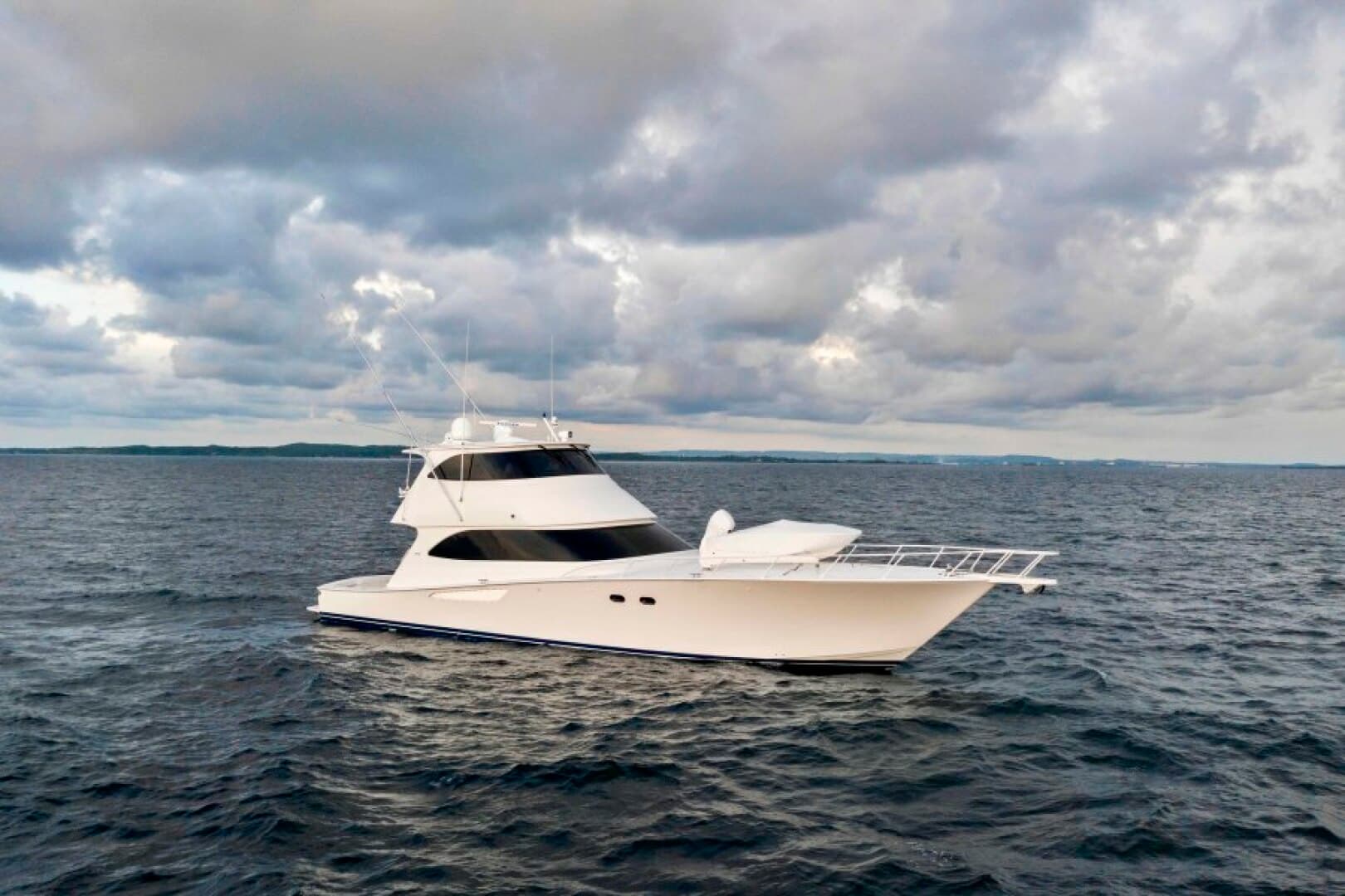 2011 Viking 70 Enclosed Bridge — photo 68