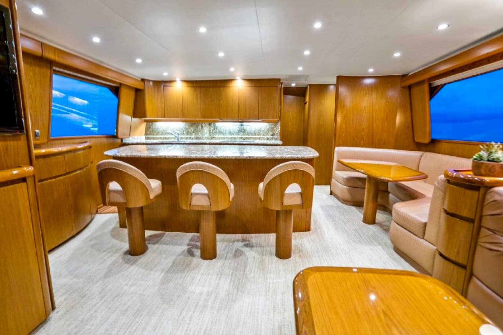 2011 Viking 70 Enclosed Bridge — photo 2