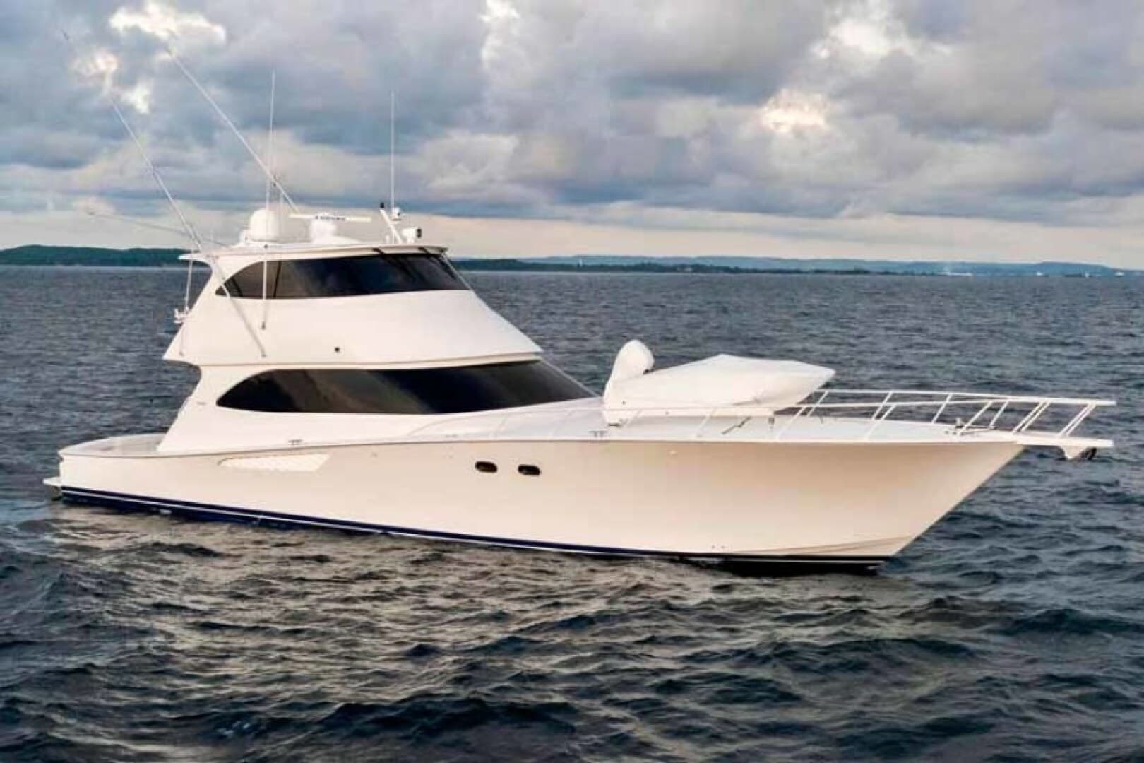 2011 Viking 70 Enclosed Bridge — photo 1
