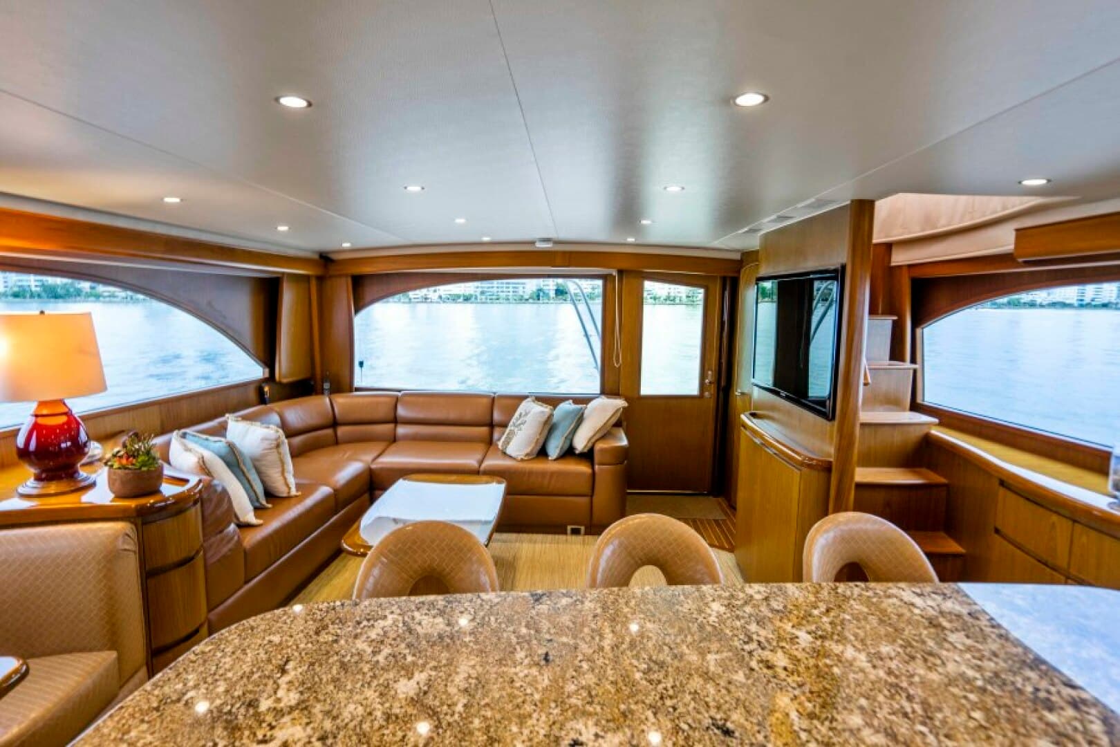 2011 Viking 70 Enclosed Bridge — photo 13