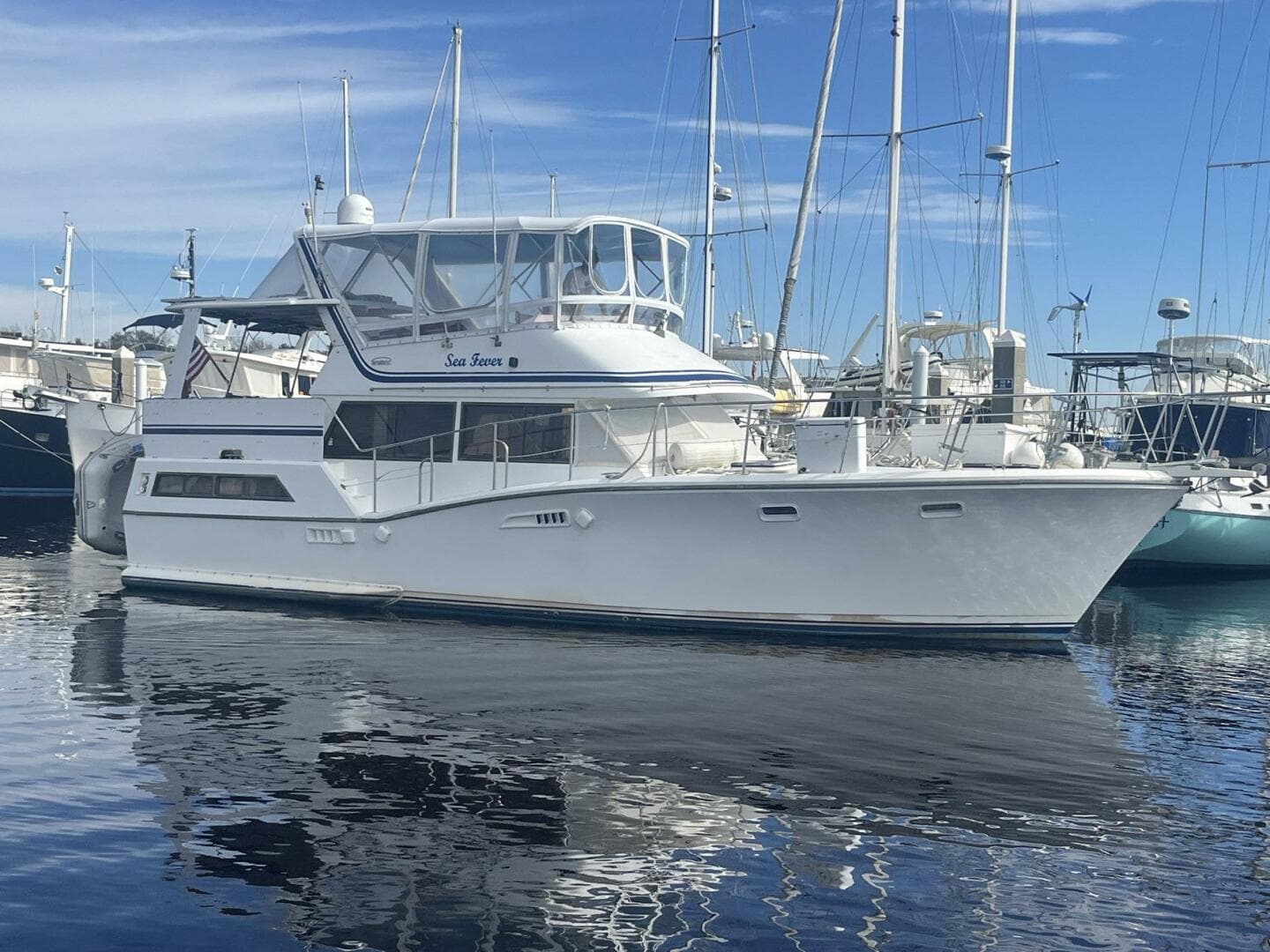 1987 Symbol 44 Sun Deck Mk II — photo 2