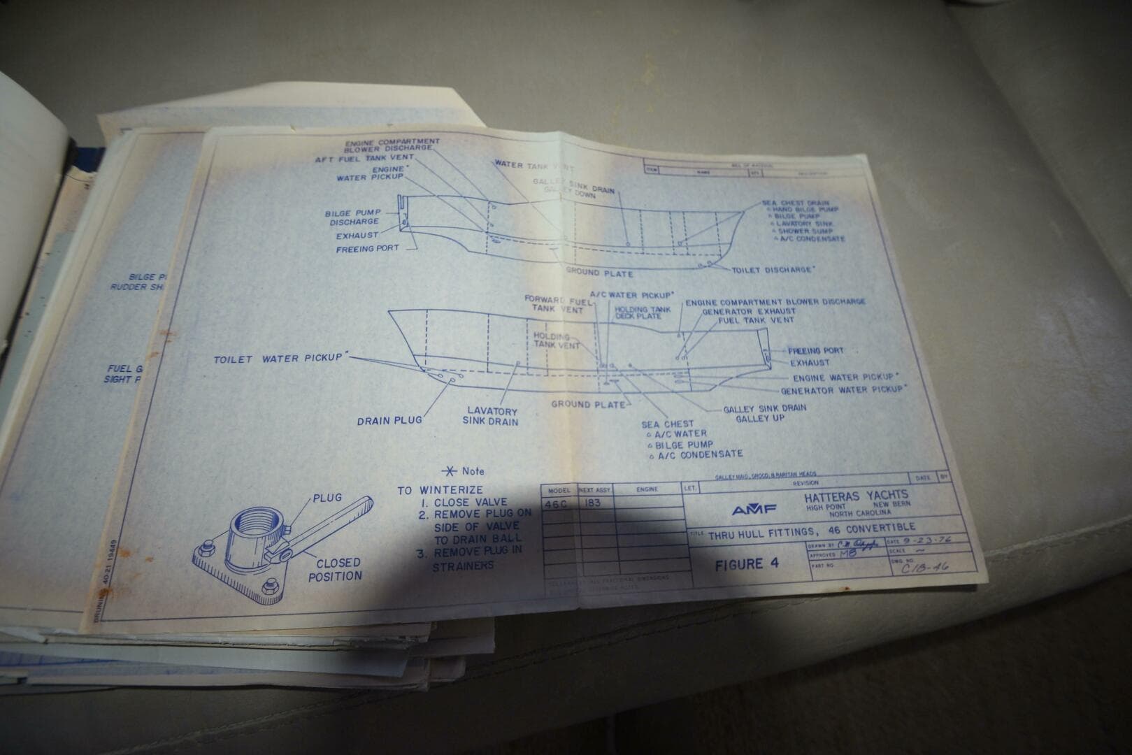 1978 Hatteras 46 Convertible — photo 30