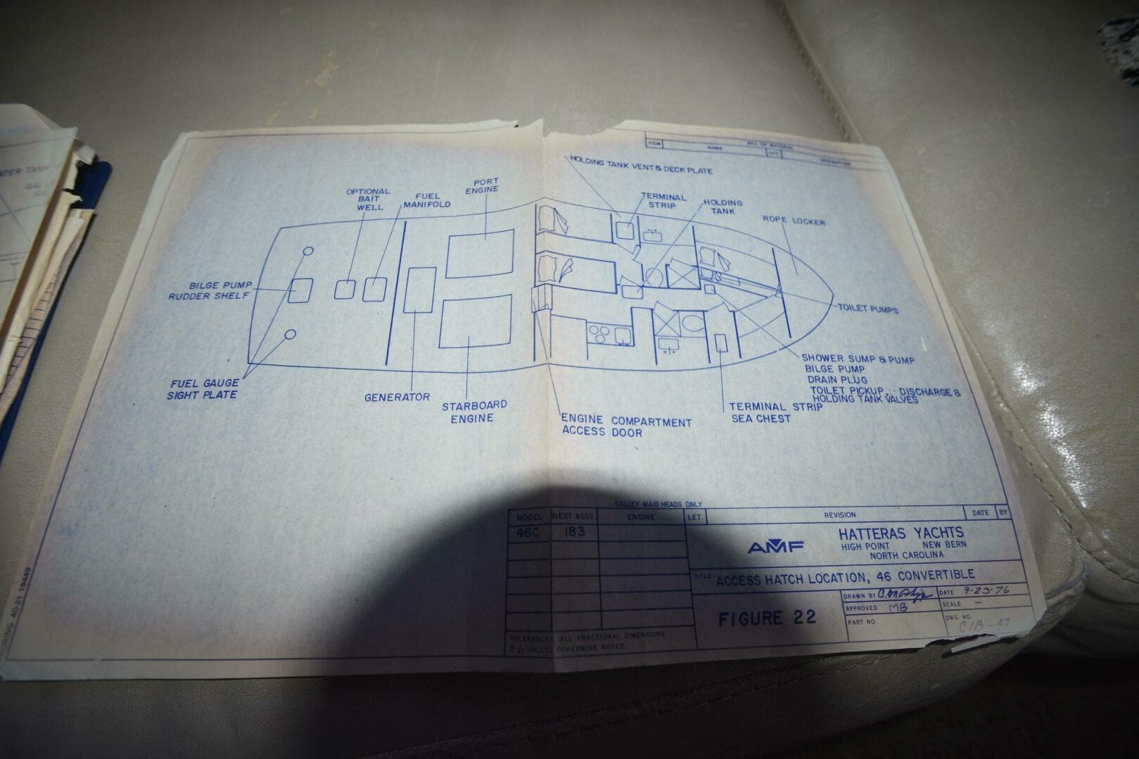 1978 Hatteras 46 Convertible — photo 31