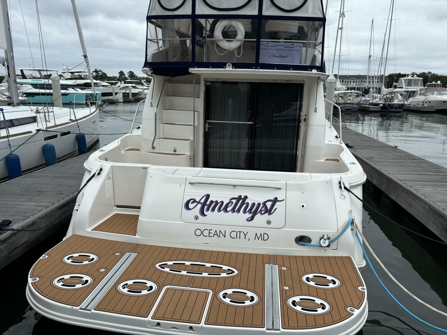 2004 Sea Ray 48 Sedan Bridge — photo 3