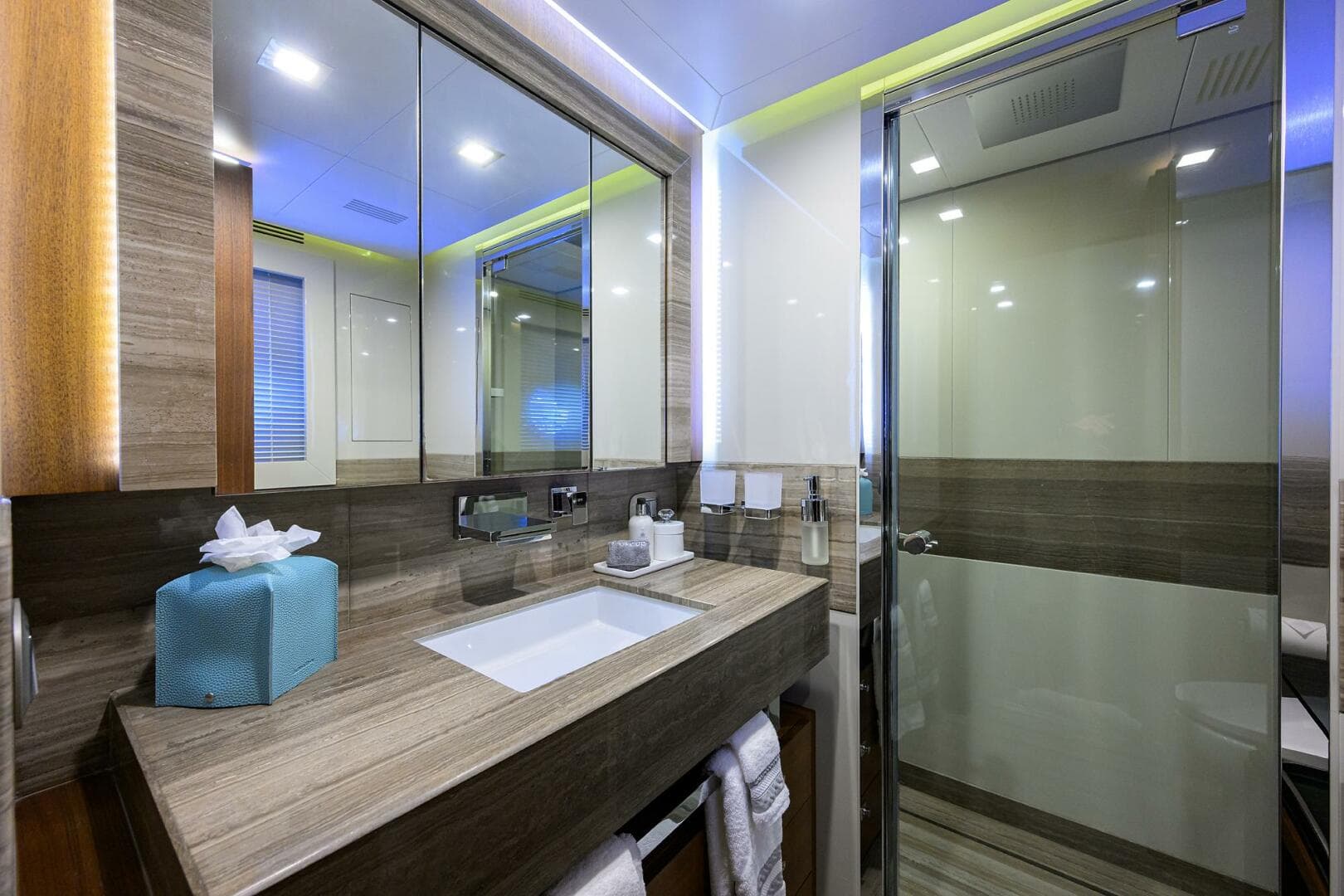 2013 Ferretti Yachts Custom Line 124 — photo 49