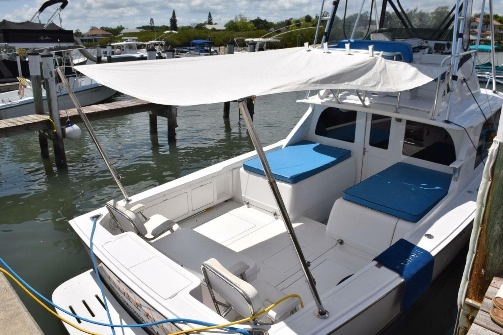 1976 Bertram Flybridge Cruiser — photo 45