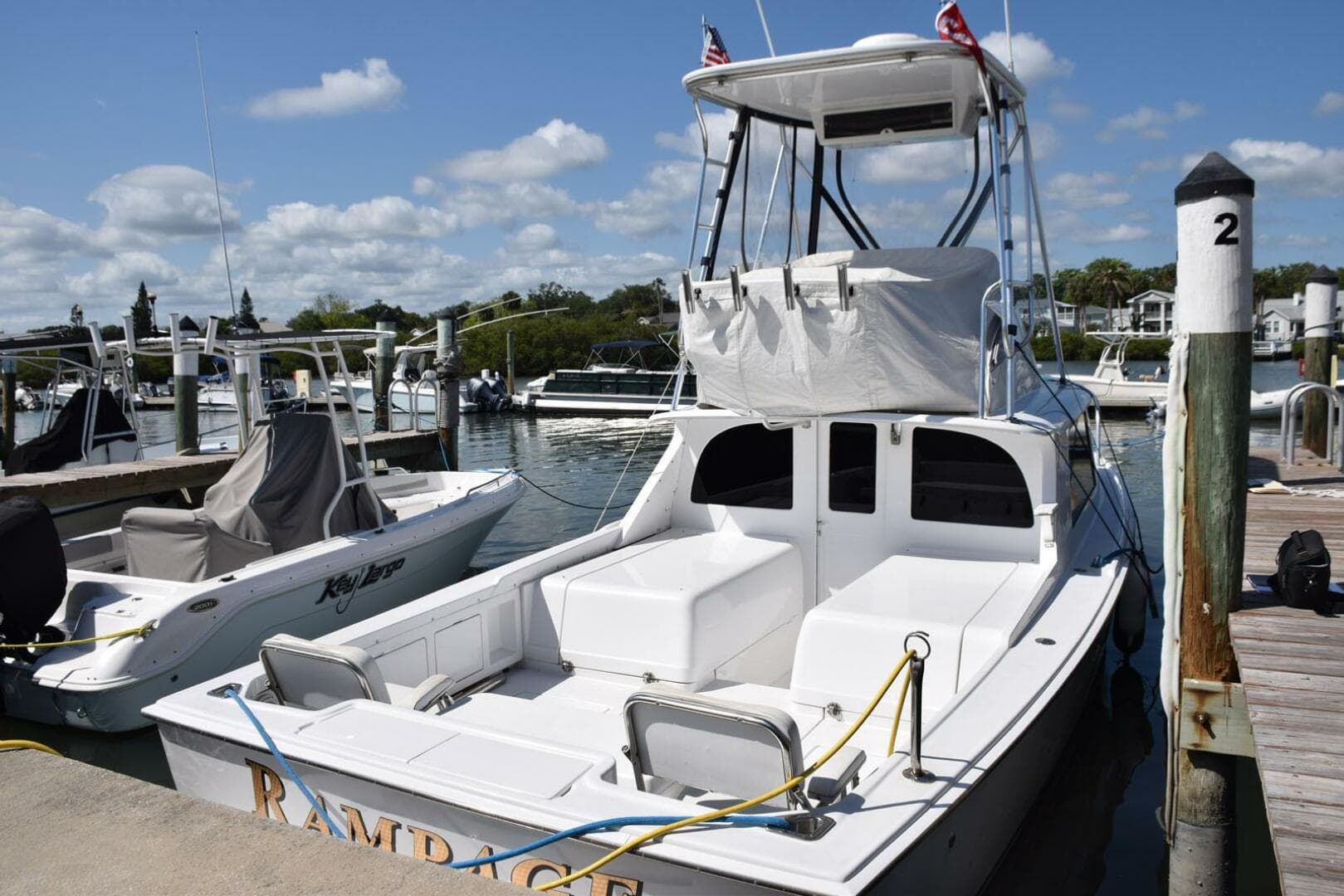 1976 Bertram Flybridge Cruiser — photo 68