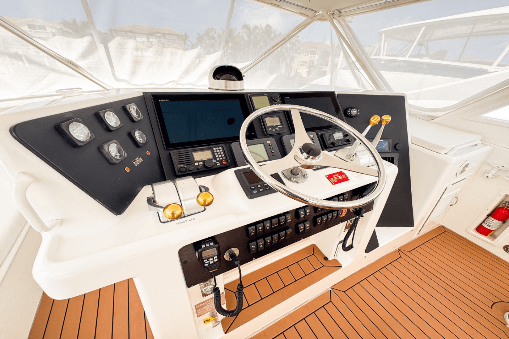 1996 Hatteras 54 Convertible — photo 67