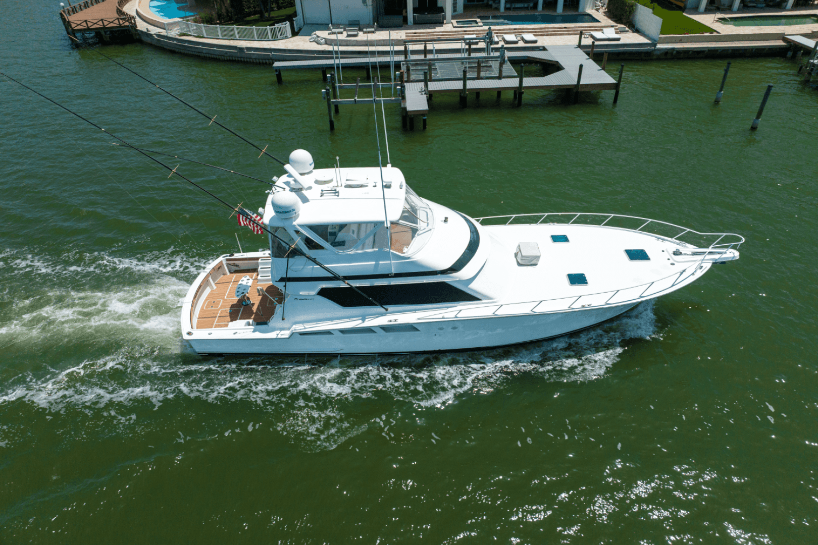 1996 Hatteras 54 Convertible — photo 1