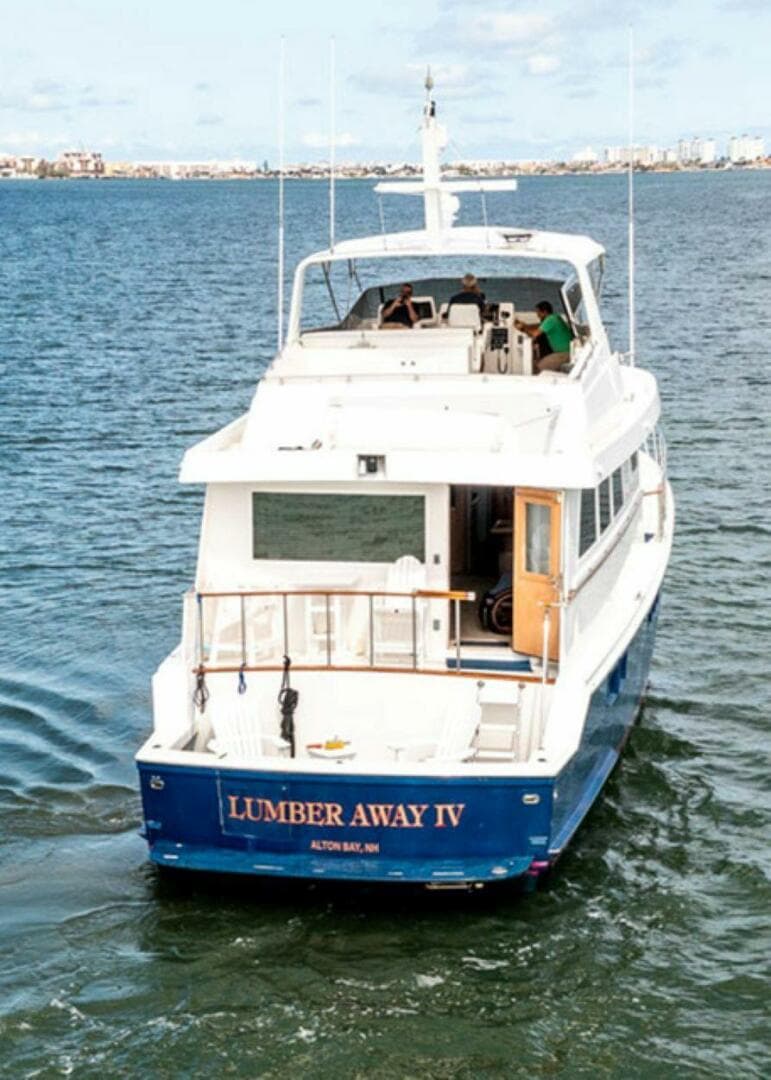 1994 Hatteras Cockpit — photo 32