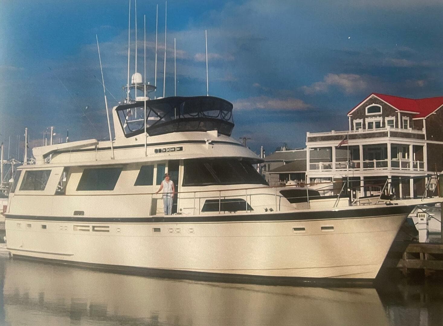 1987 Hatteras Flybridge — photo 1