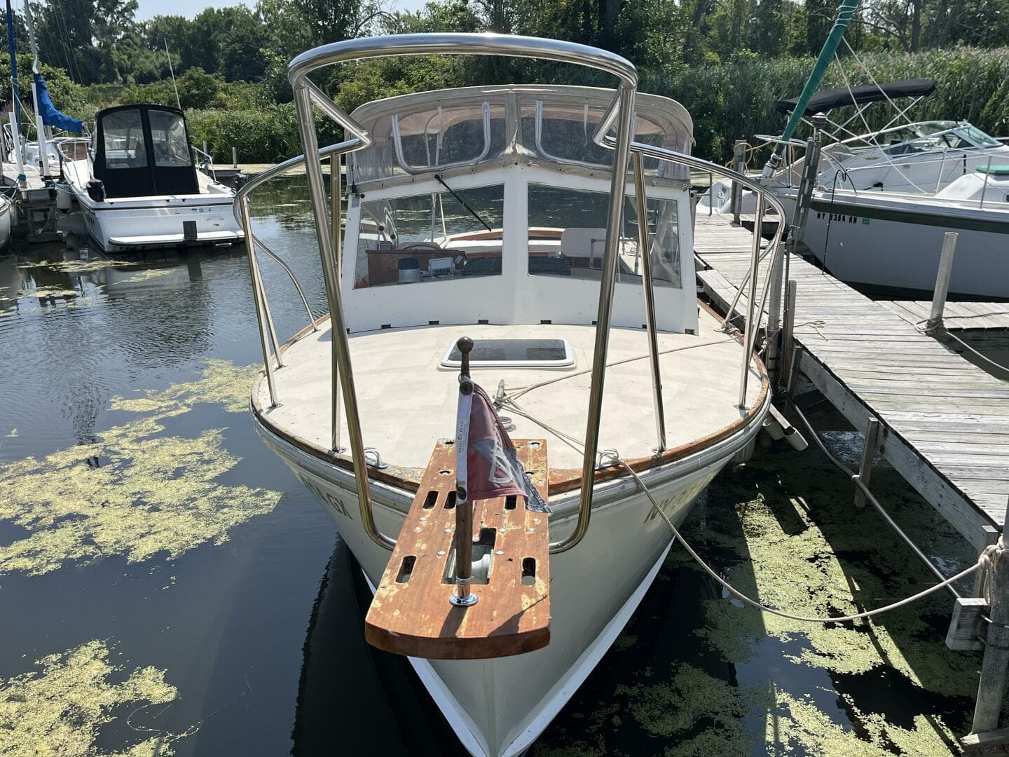 1981 Dyer 29 Flush Deck-Bass — photo 5