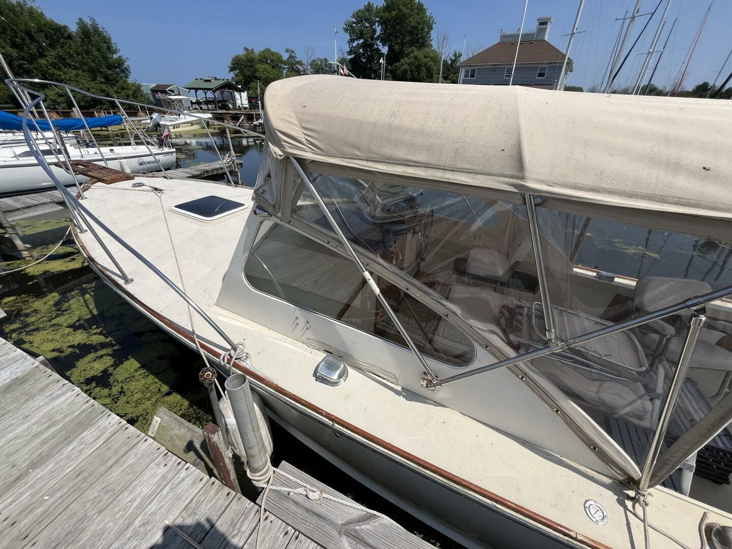1981 Dyer 29 Flush Deck-Bass — photo 21