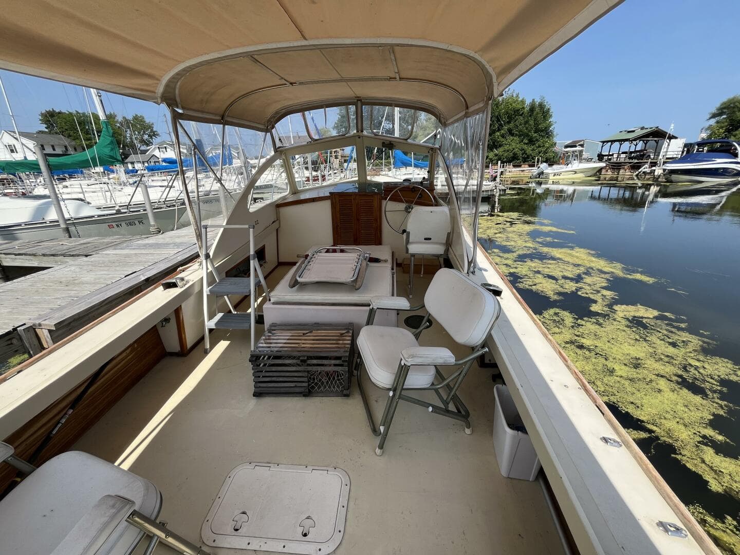 1981 Dyer 29 Flush Deck-Bass — photo 20