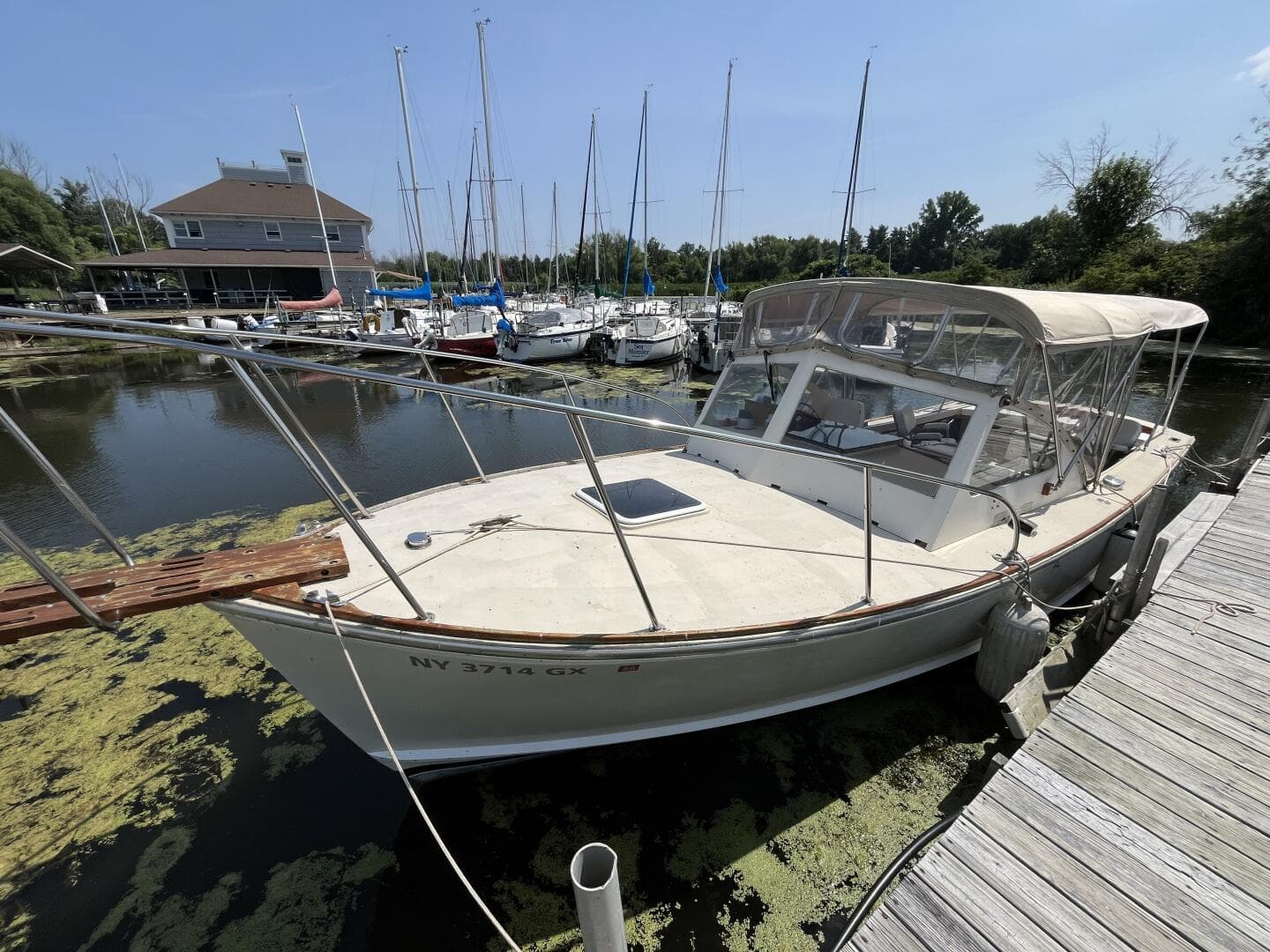 1981 Dyer 29 Flush Deck-Bass — photo 6