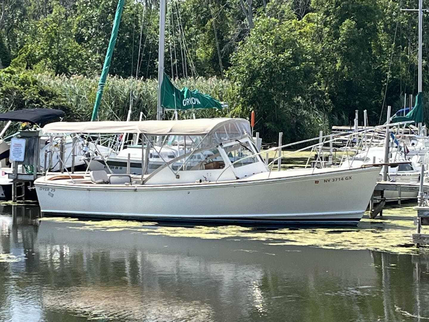 1981 Dyer 29 Flush Deck-Bass — photo 3
