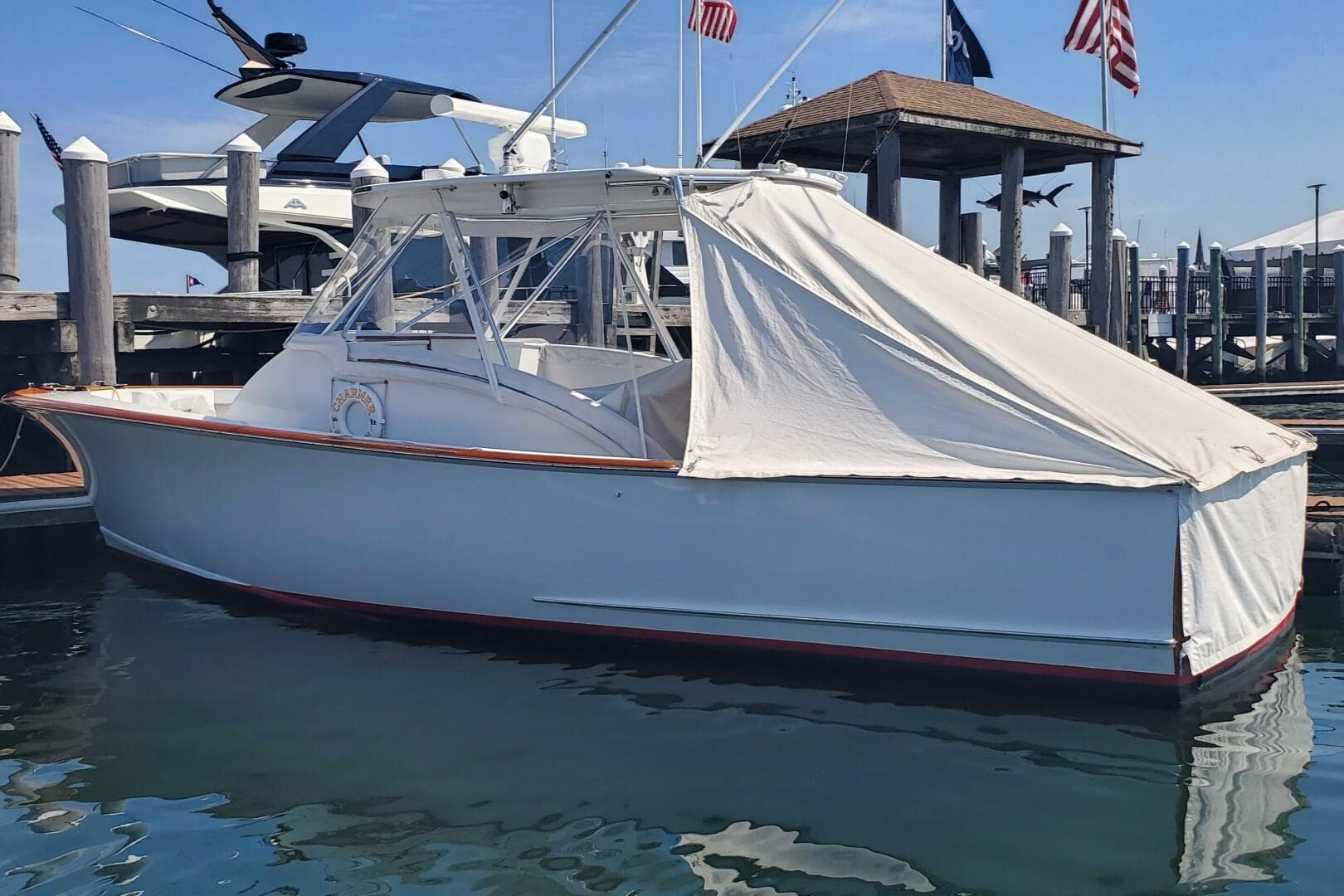 1985 Rybovich 32 Express Walkaround Sportfish — photo 3