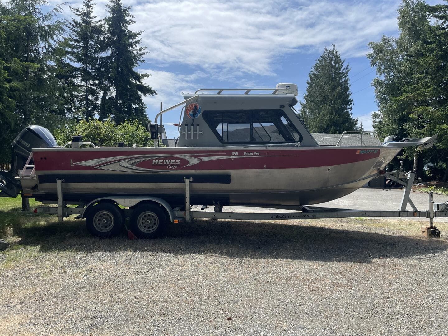 2019 Hewescraft 240 Ocean Pro