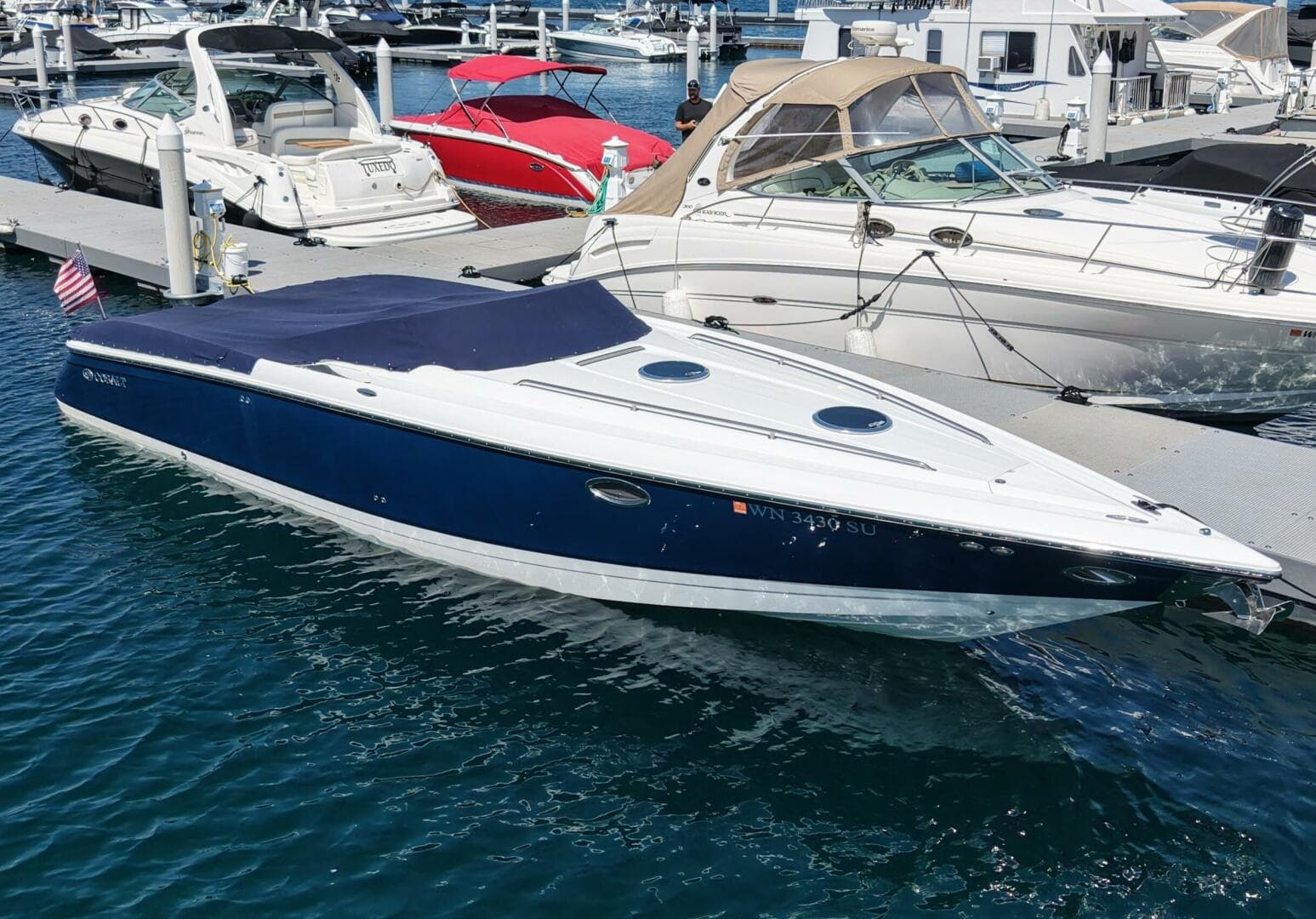 2005 Cobalt 343 — photo 14