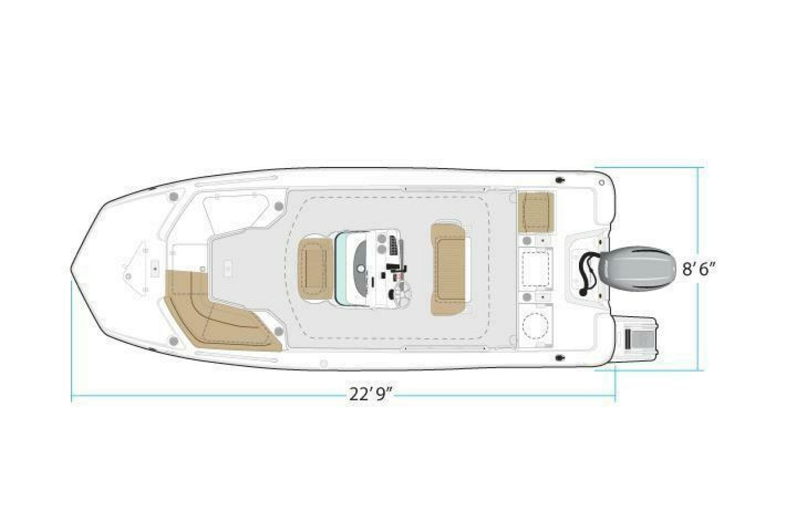 2023 Nauticstar 231 Hybrid — photo 2