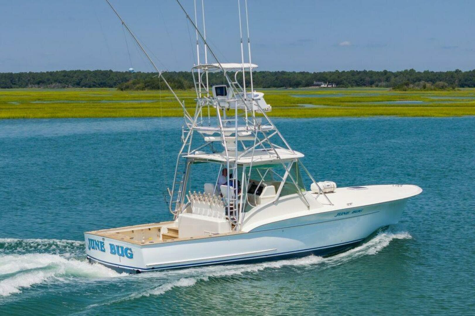 1985 Scarborough 41 Express — photo 9