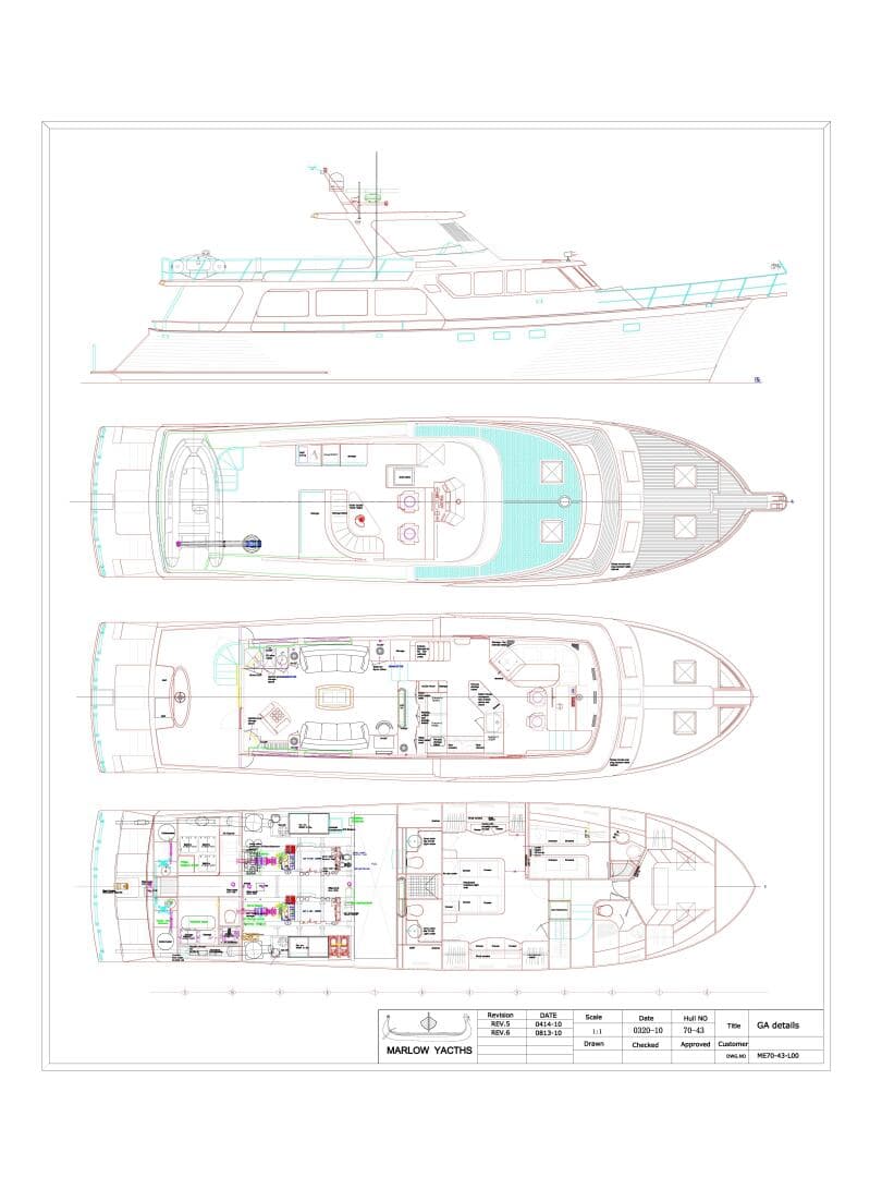 2011 Marlow Explorer 70E — photo 46