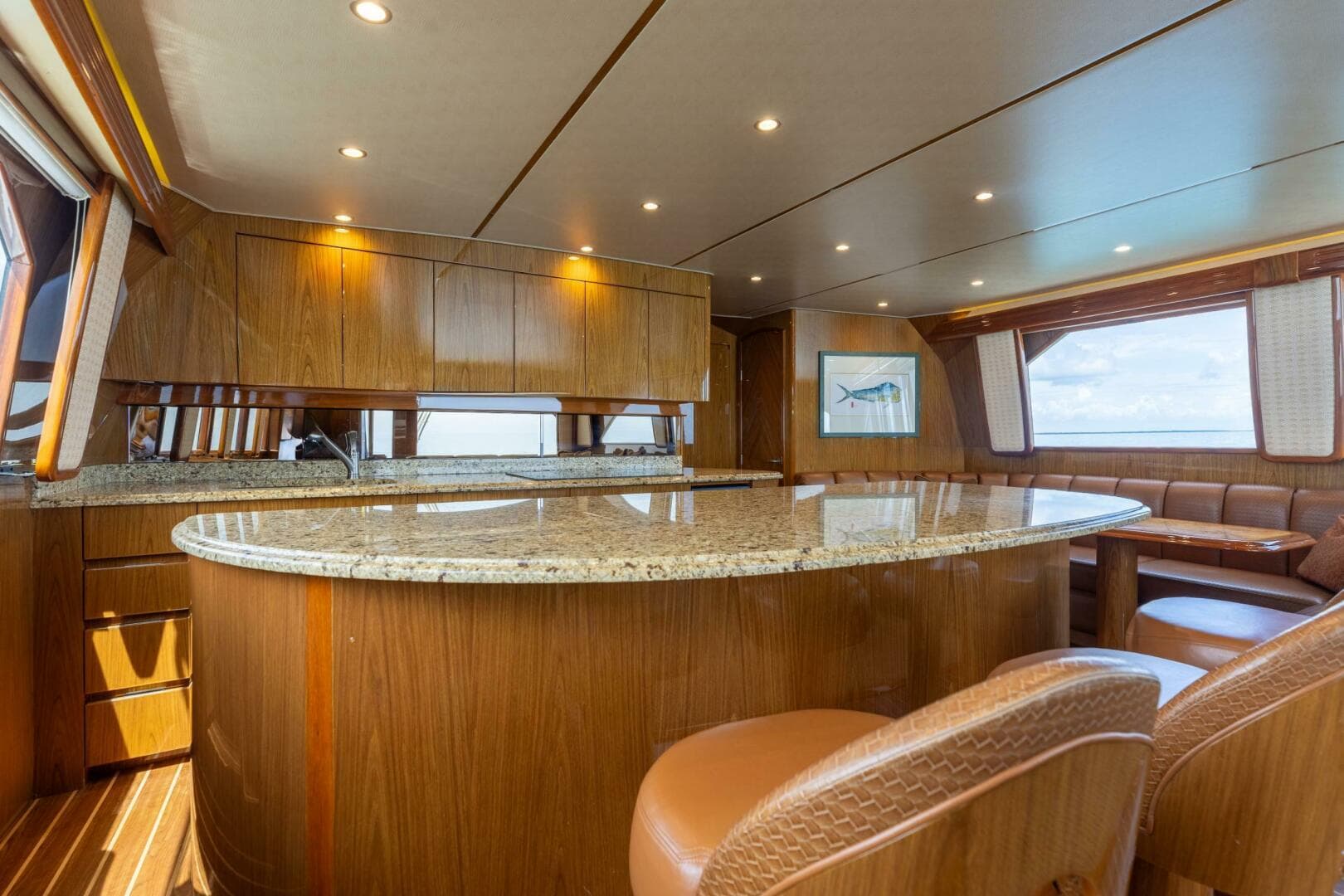 2012 Viking 76 Enclosed Flybridge — photo 8