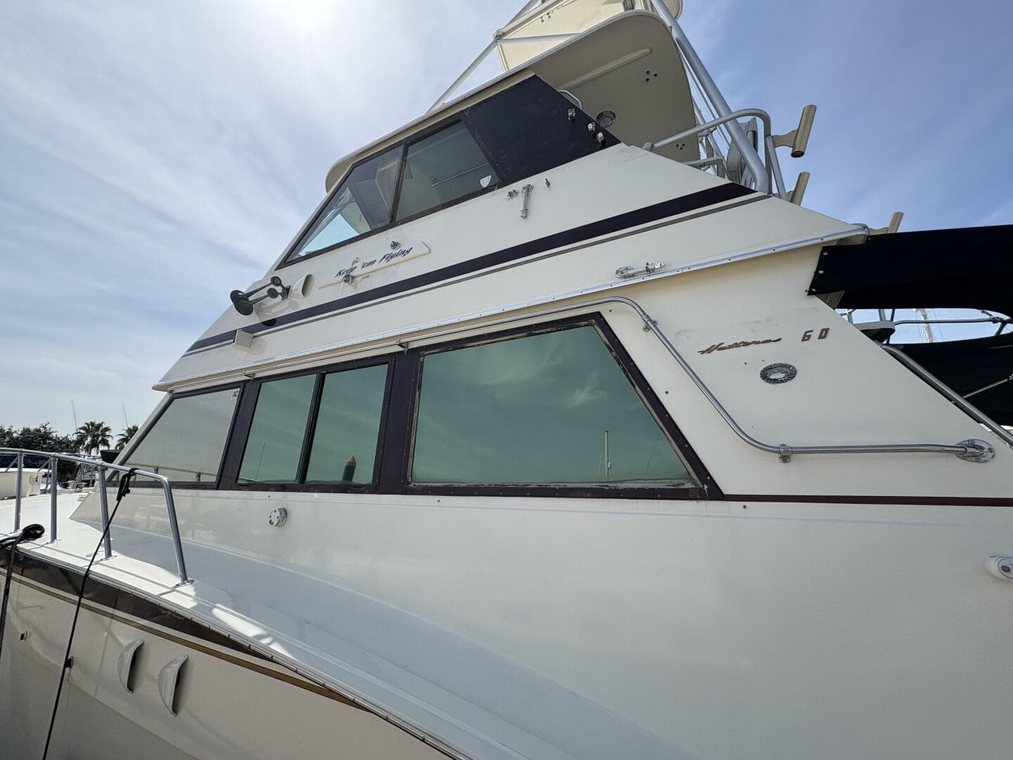 1985 Hatteras 60 Enclosed Bridge — photo 55