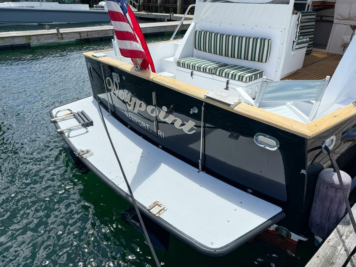 2002 Legacy 34 Express Twin Jet — photo 8