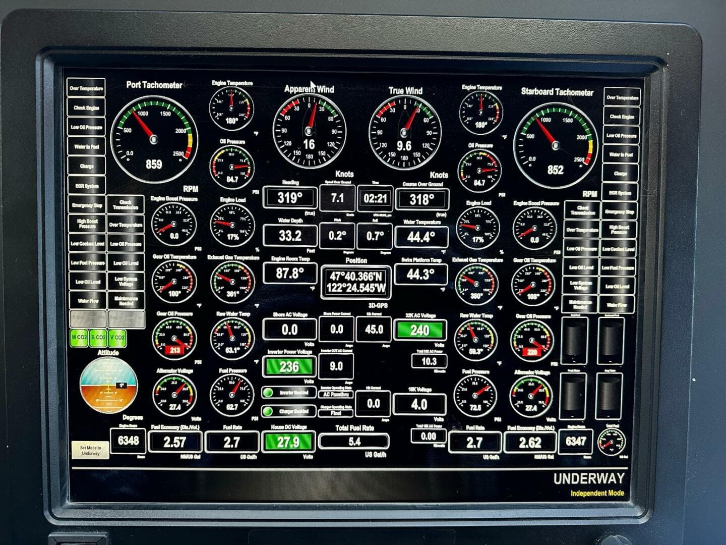 2001 Rayburn Custom Yachts Flush Deck — photo 23