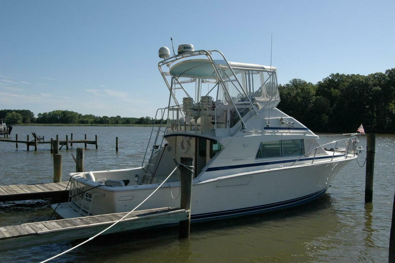 1987 Bertram 33 Sport Fisherman — photo 5