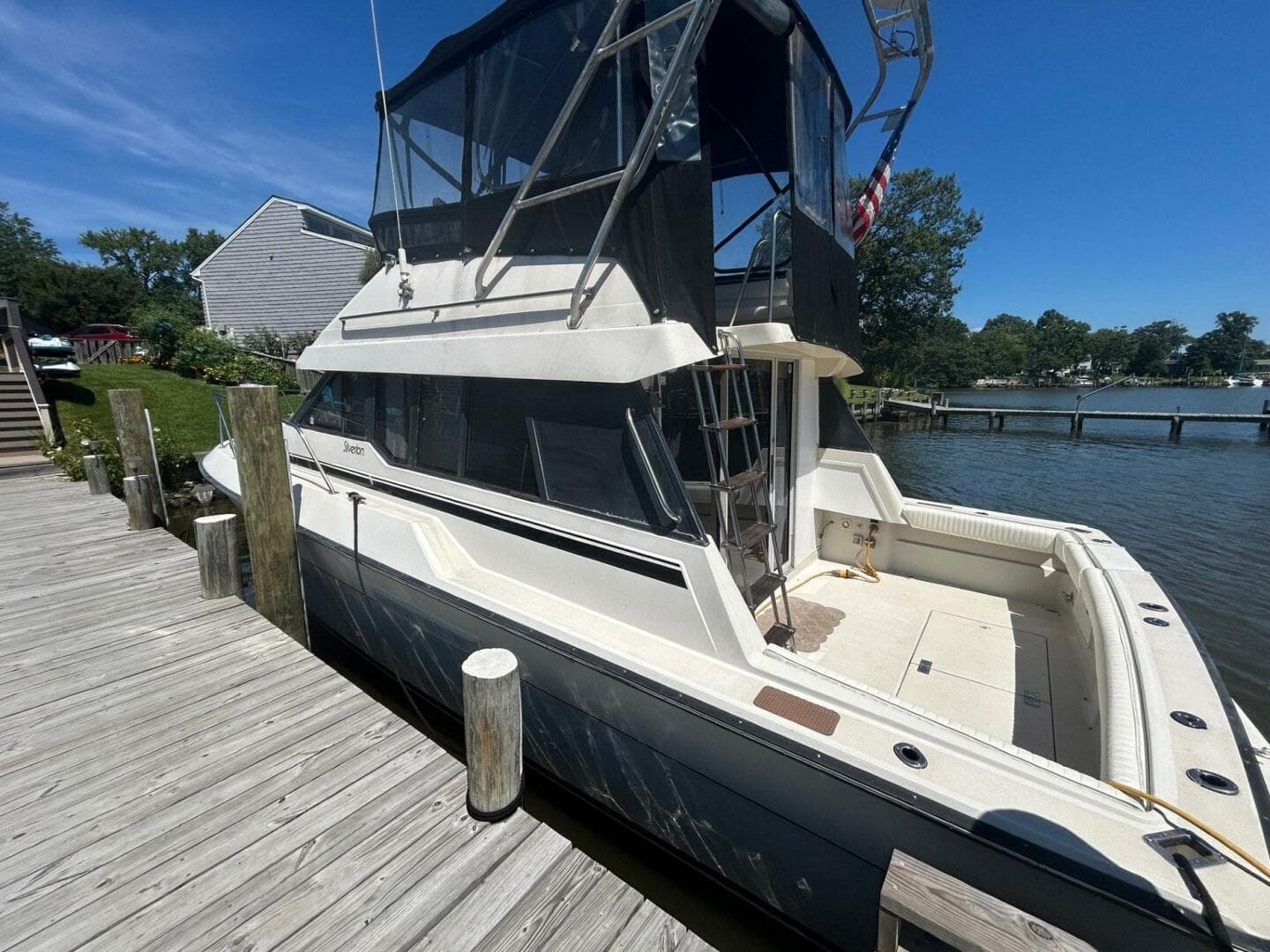 1990 Silverton 34 Convertible — photo 4