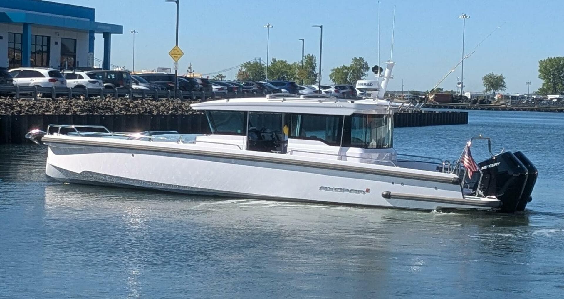 2024 Axopar 37 Cross Cabin With Bench Seat, V10s — photo 5