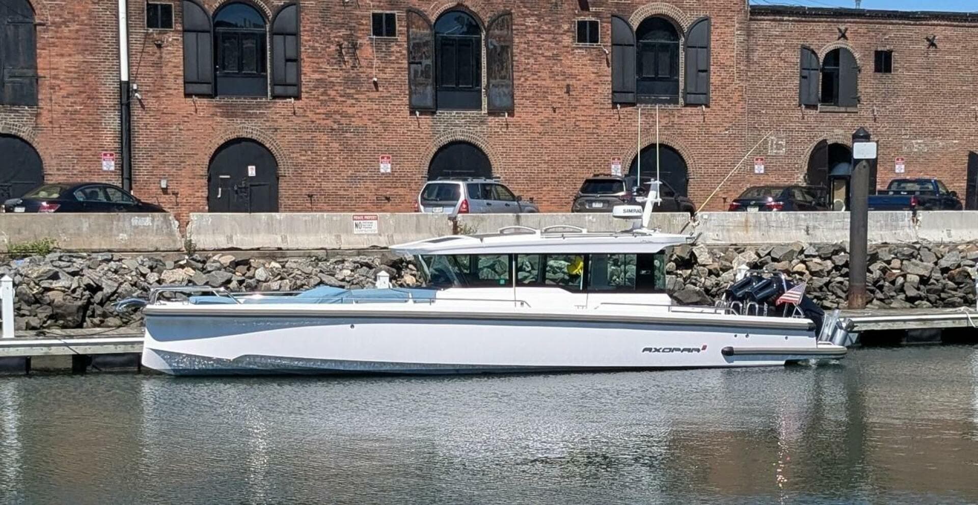 2024 Axopar 37 Cross Cabin With Bench Seat, V10s — photo 1