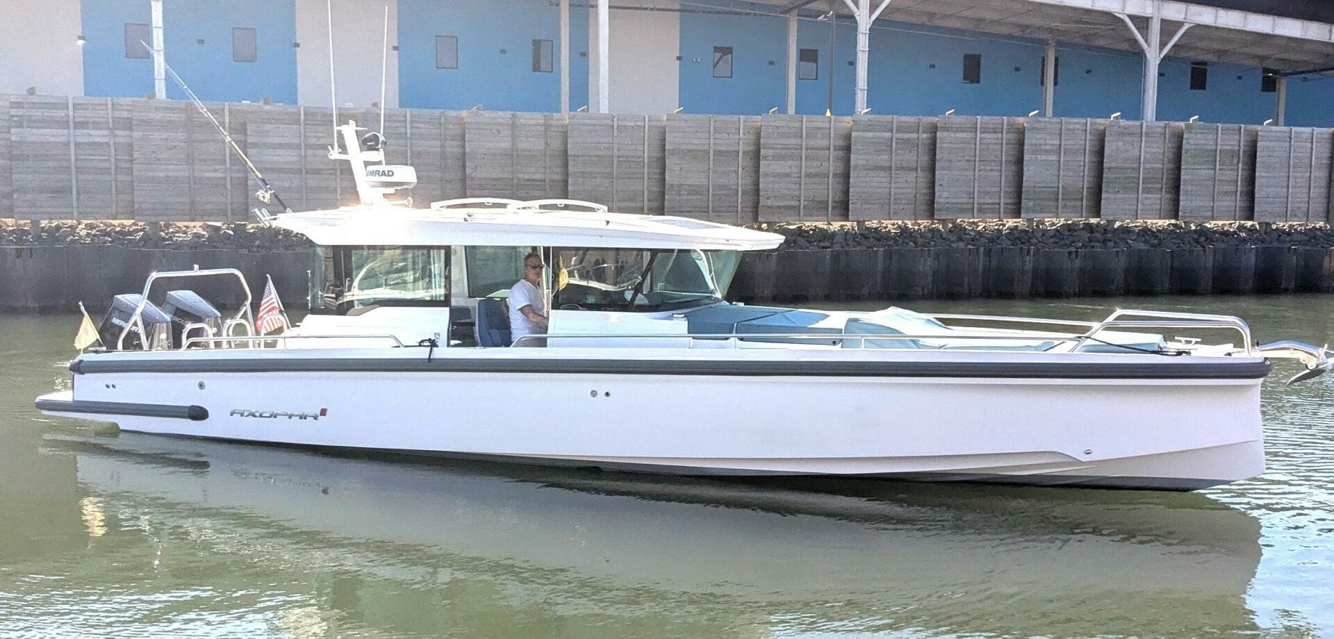 2024 Axopar 37 Cross Cabin With Bench Seat, V10s — photo 8